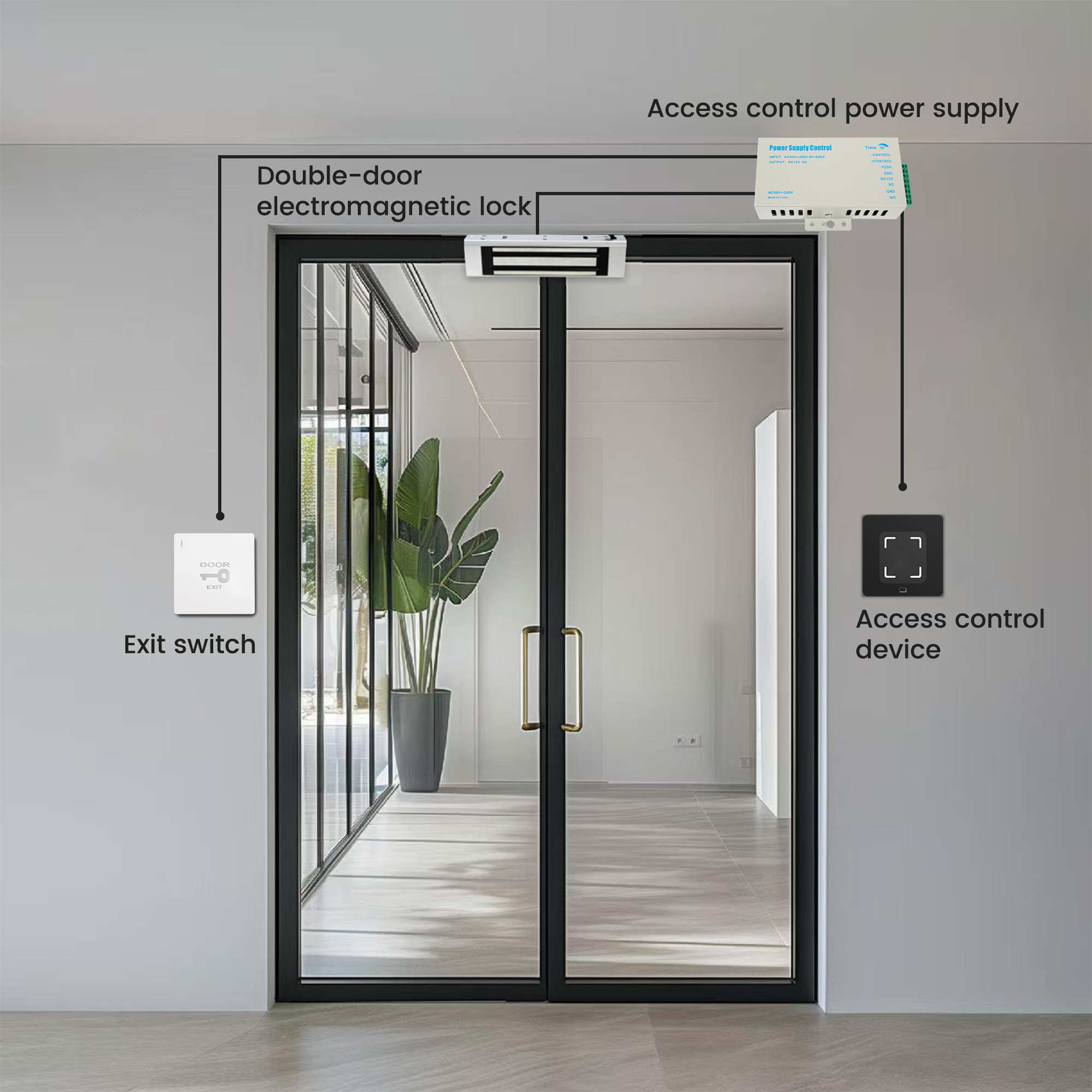 Čítačka QR kódov a RFID Feocey FC7735 (Ethernet, PoE, vodotesná)